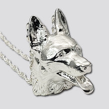 Load image into Gallery viewer, A sterling silver tribute to the German Shepherd!