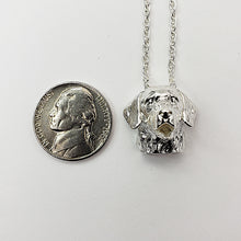 Load image into Gallery viewer, A sterling silver tribute to the Golden Retriever!