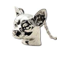 Load image into Gallery viewer, A sterling silver tribute to the Chihuahua