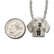 Load image into Gallery viewer, A sterling silver tribute to the Dachshund