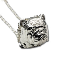 Load image into Gallery viewer, A sterling silver tribute to the English Bulldog