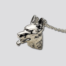 Load image into Gallery viewer, A sterling silver tribute to the German Shepherd!
