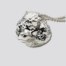 Load image into Gallery viewer, A sterling silver tribute to the Toy Poodle
