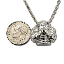 Load image into Gallery viewer, A sterling silver tribute to the Toy Poodle