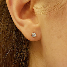 Load image into Gallery viewer, Diamond Stud Earrings, 0.17ct Total Weight