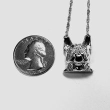 Load image into Gallery viewer, A sterling silver tribute to the French Bulldog!