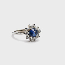 Load image into Gallery viewer, Sapphire & Diamond Ring