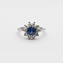 Load image into Gallery viewer, Sapphire & Diamond Ring
