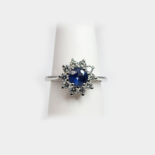Load image into Gallery viewer, Sapphire & Diamond Ring