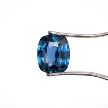 Load image into Gallery viewer, Blue Ceylon Sapphire, GIA Lab Report, 1.54, Cushion Cut, September Birthstone