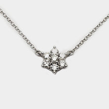 Load image into Gallery viewer, Diamond Cluster Necklace