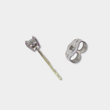 Load image into Gallery viewer, Diamond Single Stud Earring, 0.10ct