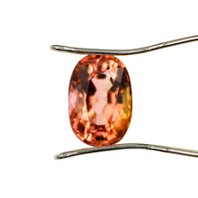 Load image into Gallery viewer, Orange Pink Tourmaline, 2.78ct, Oval Cut