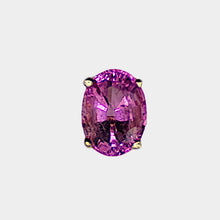 Load image into Gallery viewer, Pink Tourmaline Single Stud Earring