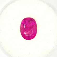 Load image into Gallery viewer, Rubellite Tourmaline Natural Gemstone, 2.58 Carats, Cushion Cut, October Birthstone