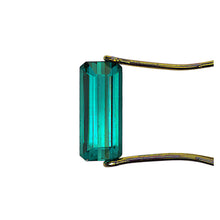 Load image into Gallery viewer, Teal Tourmaline, 1.18ct Rectangular Step Cut