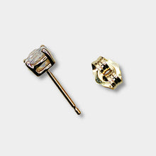 Load image into Gallery viewer, White Zircon Single Stud Earring