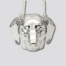 Load image into Gallery viewer, A sterling silver tribute to the Dachshund
