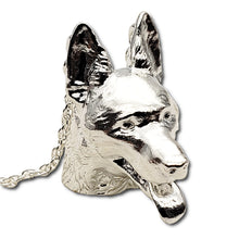 Load image into Gallery viewer, A sterling silver tribute to the German Shepherd!

