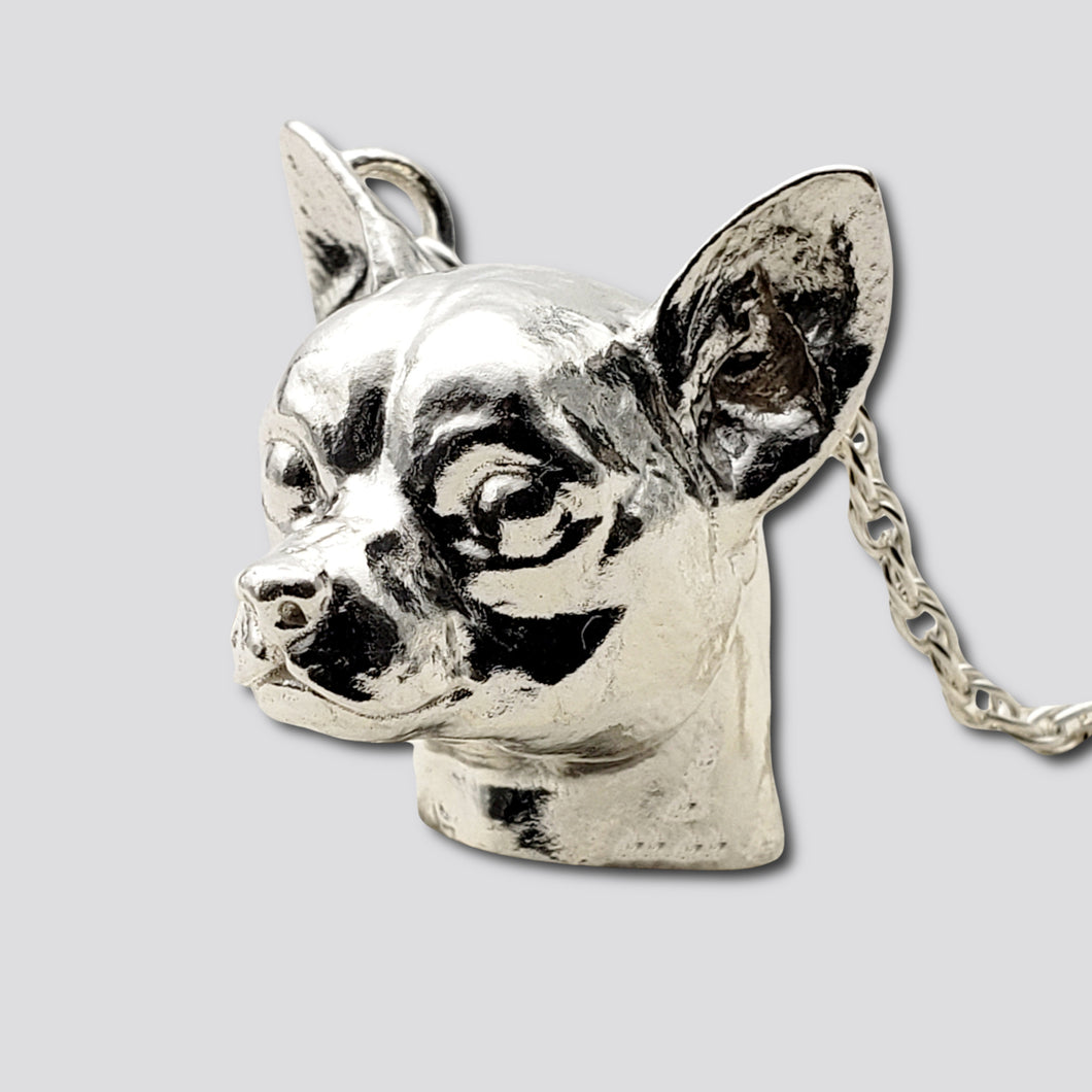 A sterling silver tribute to the Chihuahua