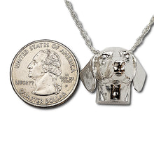 Load image into Gallery viewer, A sterling silver tribute to the Dachshund
