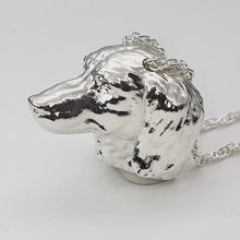Load and play video in Gallery viewer, A sterling silver tribute to the  Long-Haired Dachshund
