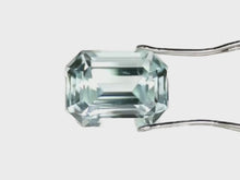 Load and play video in Gallery viewer, Aquamarine, 6.72ct Emerald Cut
