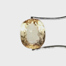 Load and play video in Gallery viewer, Golden Yellow Tourmaline, 3.15ct Oval Cut
