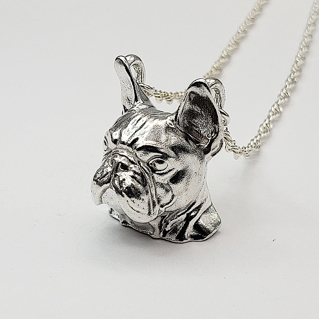 New Vintage Silver Plated French Bulldog Necklaces For Women Punk Dog  Couple Necklace Men Accessories Minimalist Jewelry - AliExpress