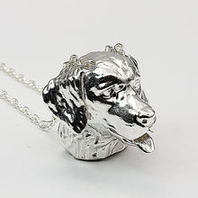 Load image into Gallery viewer, A sterling silver tribute to the Golden Retriever!
