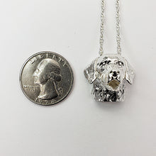 Load image into Gallery viewer, A sterling silver tribute to the Golden Retriever!
