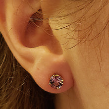 Load image into Gallery viewer, Lavender Spinel Stud Earrings
