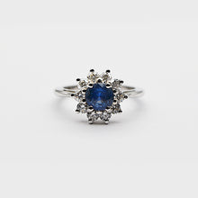 Load image into Gallery viewer, Sapphire &amp; Diamond Ring
