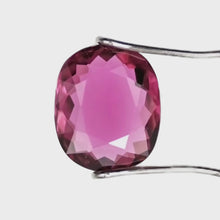 Load and play video in Gallery viewer, Purplish Pink Tourmaline, 2.48ct, Cushion Cut
