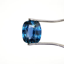 Load image into Gallery viewer, Blue Ceylon Sapphire, GIA Lab Report, 1.54, Cushion Cut, September Birthstone

