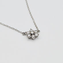 Load image into Gallery viewer, Diamond Cluster Necklace
