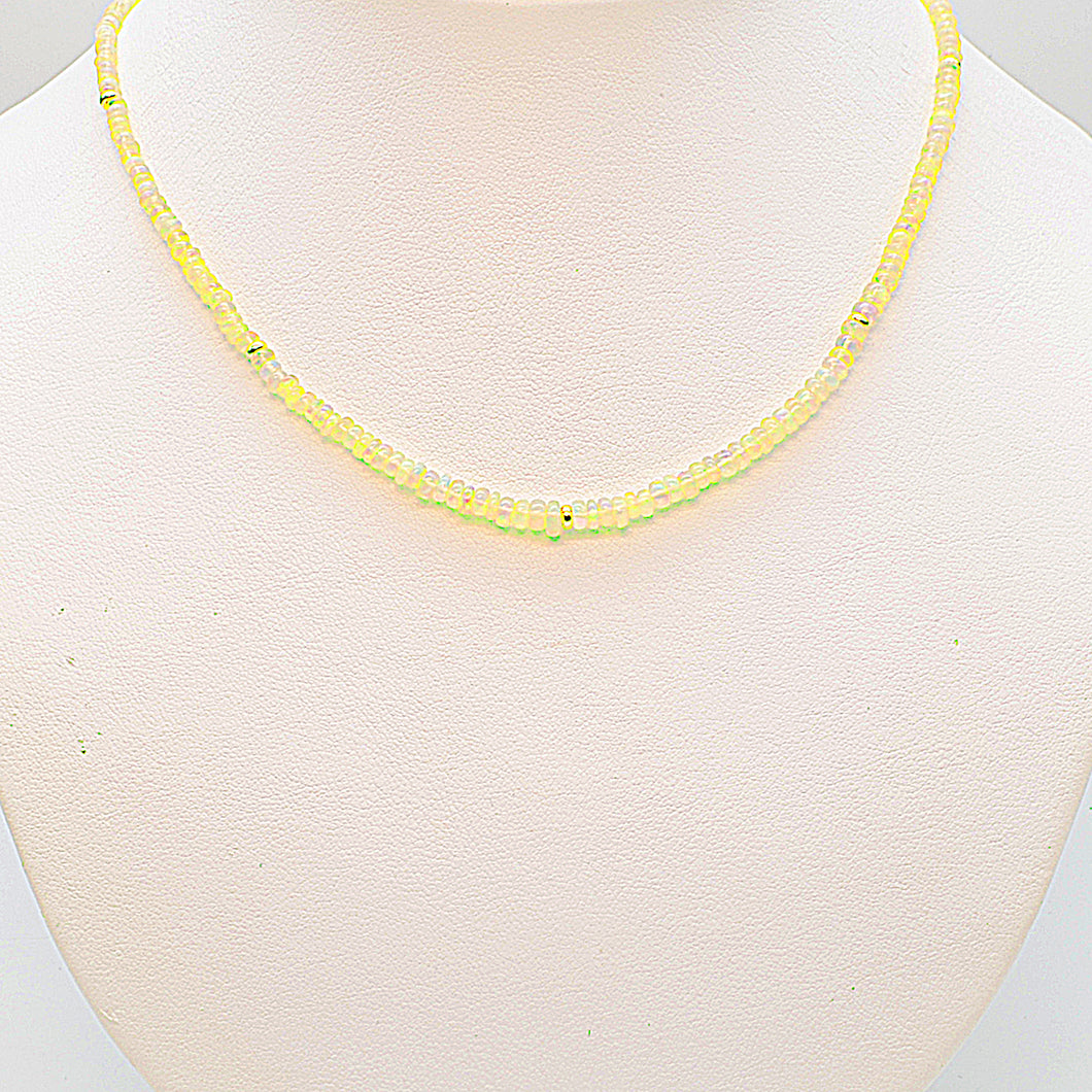 Ethiopian Opal Adjustable Length Necklace