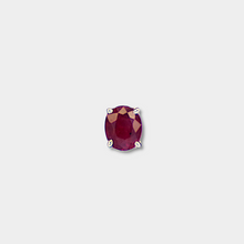 Load image into Gallery viewer, Ruby Single Stud Earring
