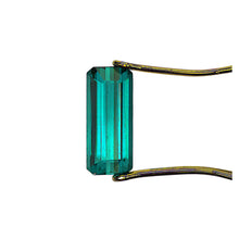 Load image into Gallery viewer, Teal Tourmaline, 1.18ct Rectangular Step Cut
