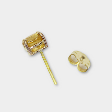 Load image into Gallery viewer, Yellow Zircon Single Stud Earring
